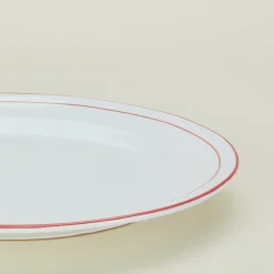 Jore Copenhagen Serveware^Rimmed Oval Platter