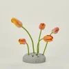 Bloomist Vases & Bowls|Garden & Patio^River Rock Oval Ikebana Vase