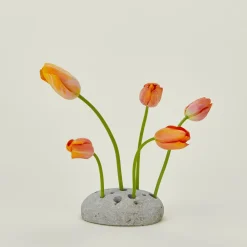 Bloomist Vases & Bowls|Garden & Patio^River Rock Oval Ikebana Vase