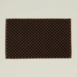 Baina Bath Mats^Roman Check Bath Mat