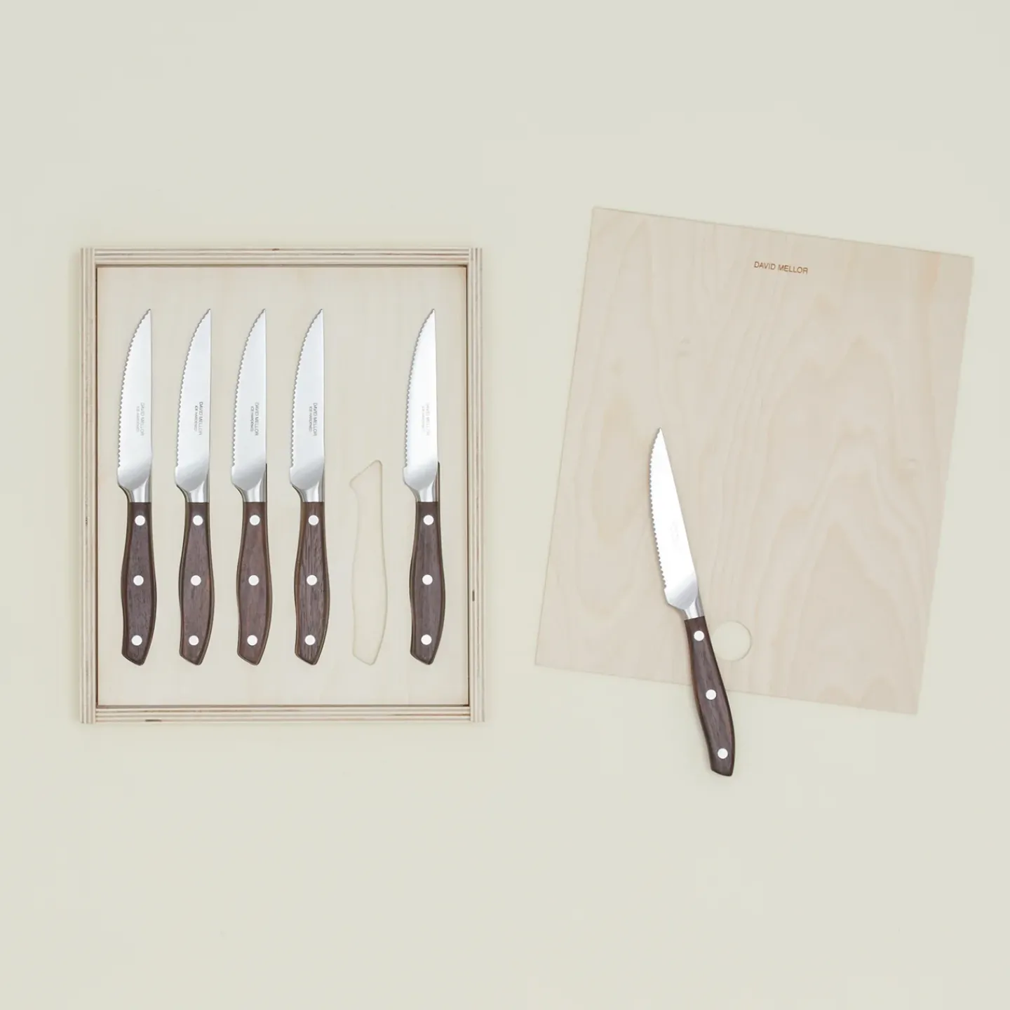 David Mellor Cutting Boards & Knives|Flatware^Rosewood Steak Knife Set