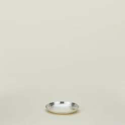 Fog Linen Glassware & Barware|Serveware^Round Silver Plate
