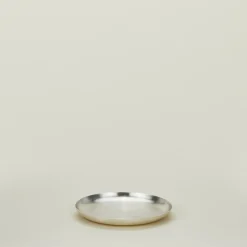 Fog Linen Glassware & Barware|Serveware^Round Silver Plate