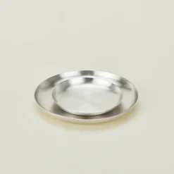 Fog Linen Glassware & Barware|Serveware^Round Silver Plate