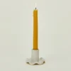 Salto Candles & Tapers^Ruffle Edge Candle Holder