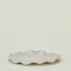 Salto Serveware^Ruffle Edge Platter