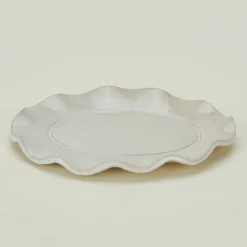 Salto Serveware^Ruffle Edge Platter