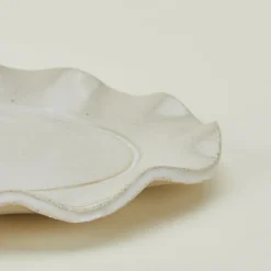 Salto Serveware^Ruffle Edge Platter