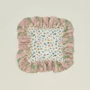 Maison Lisette Pillows^Ruffled Floral Cushion
