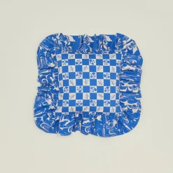 Maison Lisette Pillows^Ruffled Floral Cushion
