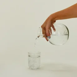 Sir/Madam Bath Accessories|Glassware & Barware^Seeded Glass Carafe