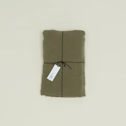 Hawkins New York Sheets^Simple Linen Fitted Sheet