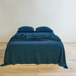 Hawkins New York Sheets^Simple Linen Fitted Sheet