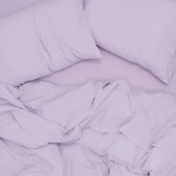 Hawkins New York Sheets^Simple Linen Fitted Sheet