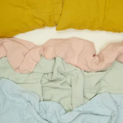 Hawkins New York Sheets^Simple Linen Flat Sheet