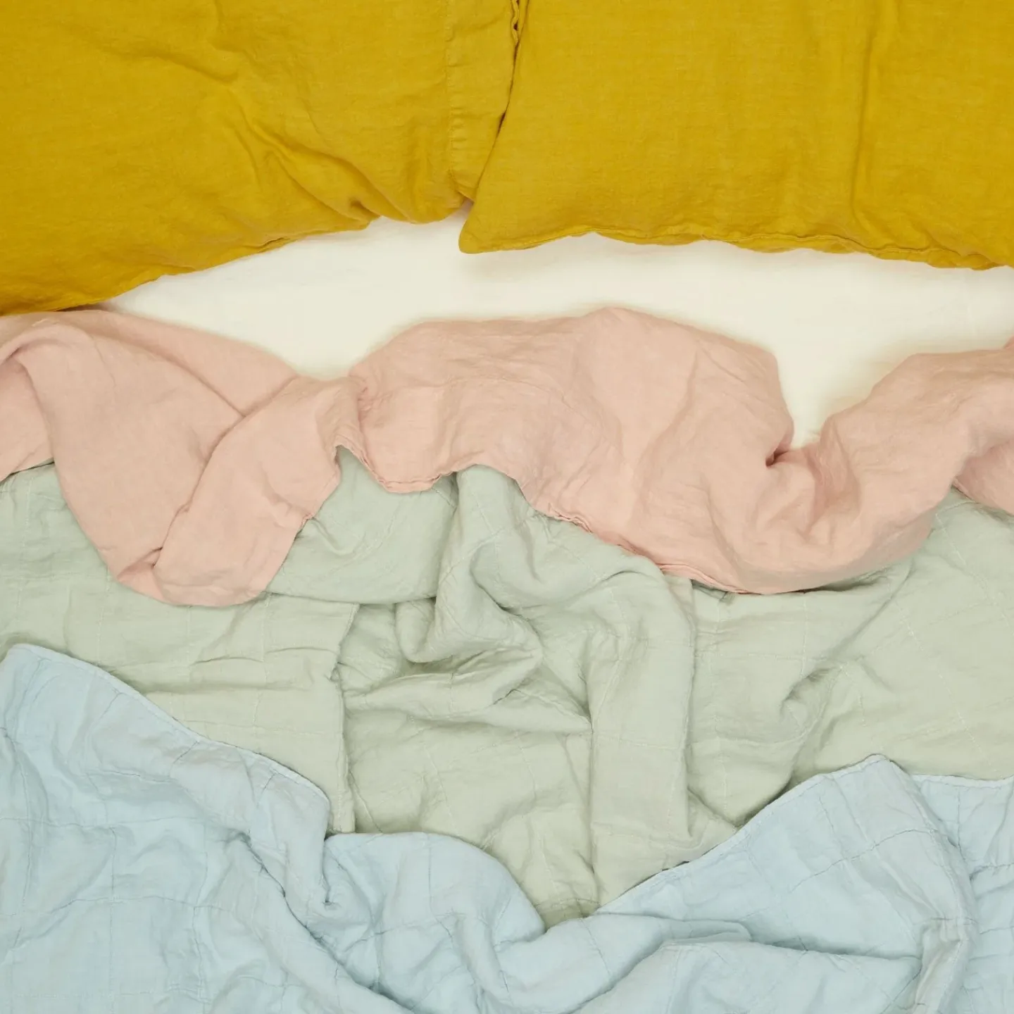 Hawkins New York Sheets^Simple Linen Flat Sheet