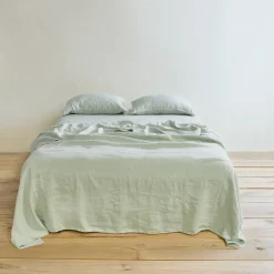 Hawkins New York Sheets^Simple Linen Flat Sheet