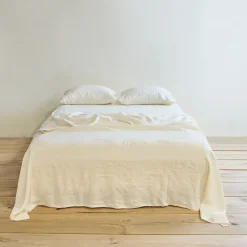 Hawkins New York Sheets^Simple Linen Flat Sheet