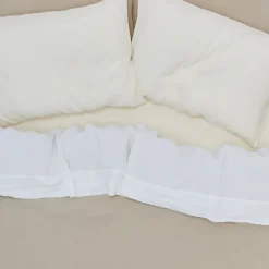 Hawkins New York Sheets^Simple Linen Flat Sheet