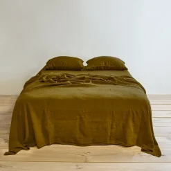 Hawkins New York Sheets^Simple Linen Flat Sheet