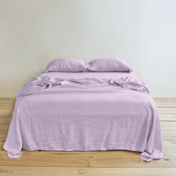 Hawkins New York Sheets^Simple Linen Flat Sheet
