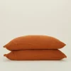 Hawkins New York Pillows|Pillows & Shams^Simple Linen Pillowcases, Set of 2