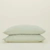 Hawkins New York Pillows|Pillows & Shams^Simple Linen Pillowcases, Set of 2