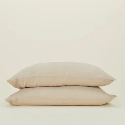 Hawkins New York Pillows|Pillows & Shams^Simple Linen Pillowcases, Set of 2