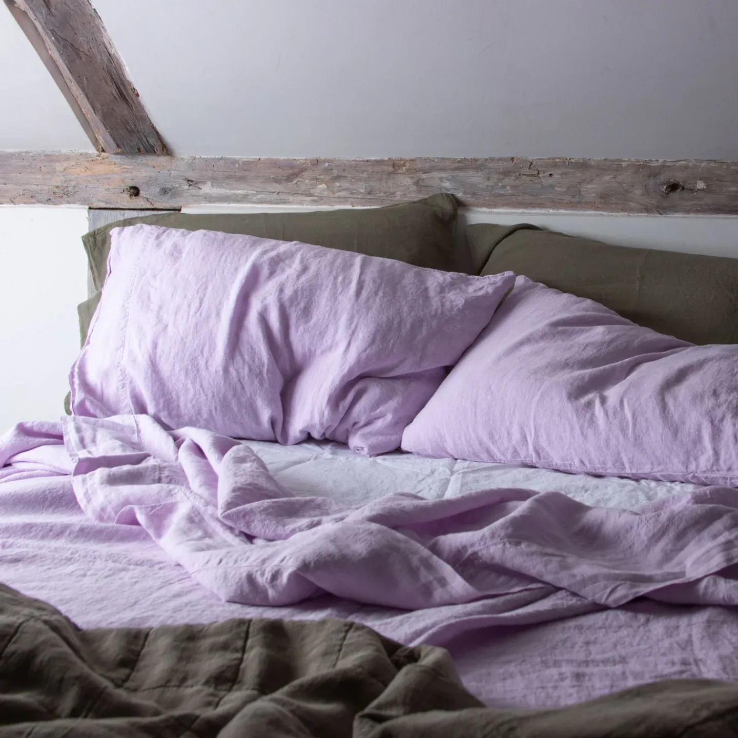 Hawkins New York Pillows|Pillows & Shams^Simple Linen Pillowcases, Set of 2