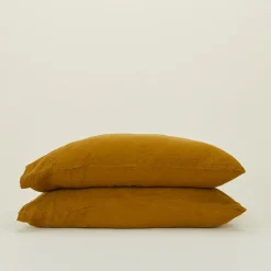 Hawkins New York Pillows|Pillows & Shams^Simple Linen Pillowcases, Set of 2