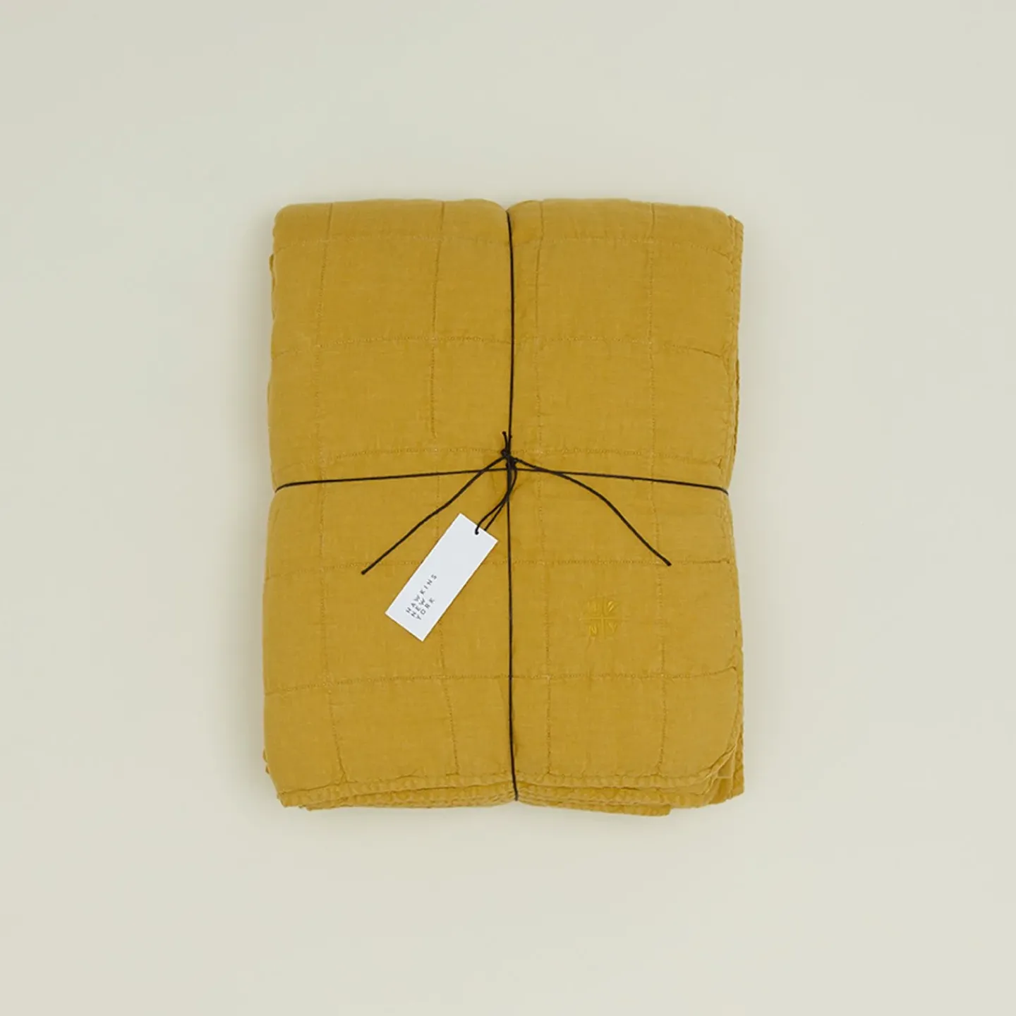 Hawkins New York Blankets & Quilts^Simple Linen Quilt