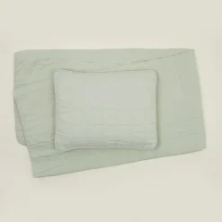 Hawkins New York Blankets & Quilts^Simple Linen Quilt