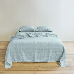 Hawkins New York Blankets & Quilts^Simple Linen Quilt