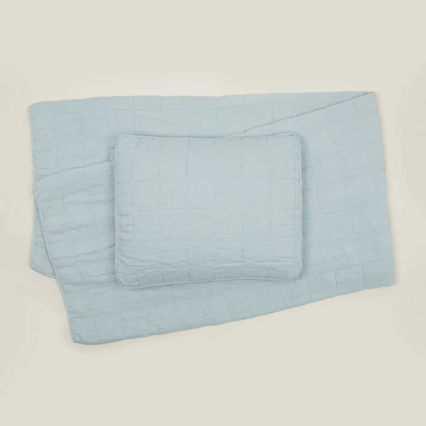 Hawkins New York Blankets & Quilts^Simple Linen Quilt