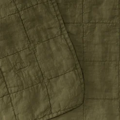 Hawkins New York Blankets & Quilts^Simple Linen Quilt