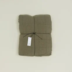 Hawkins New York Blankets & Quilts^Simple Linen Quilt