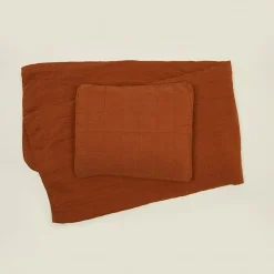 Hawkins New York Blankets & Quilts^Simple Linen Quilt
