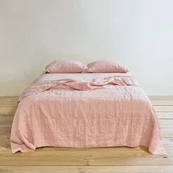 Hawkins New York Blankets & Quilts^Simple Linen Quilt
