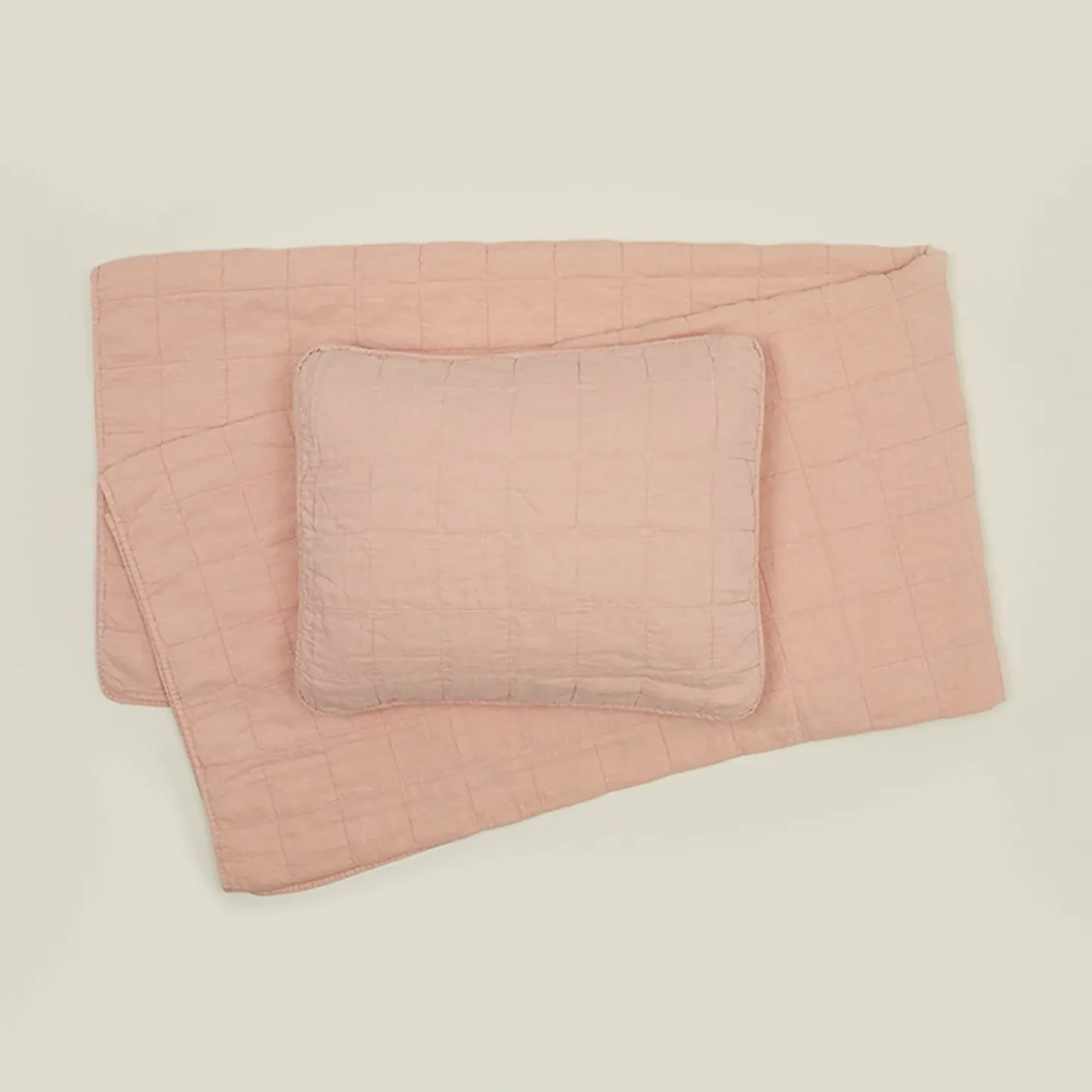 Hawkins New York Blankets & Quilts^Simple Linen Quilt