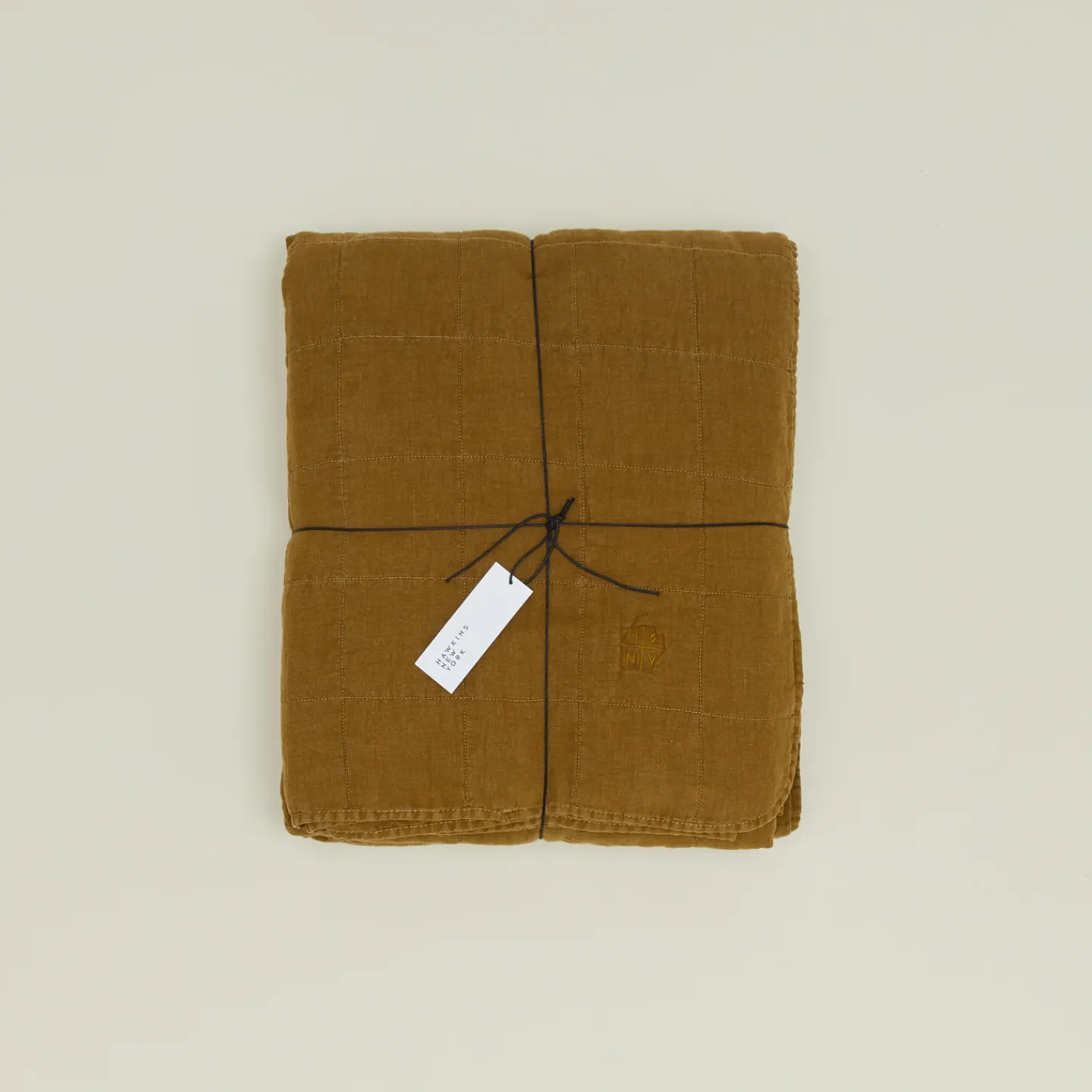 Hawkins New York Blankets & Quilts^Simple Linen Quilt