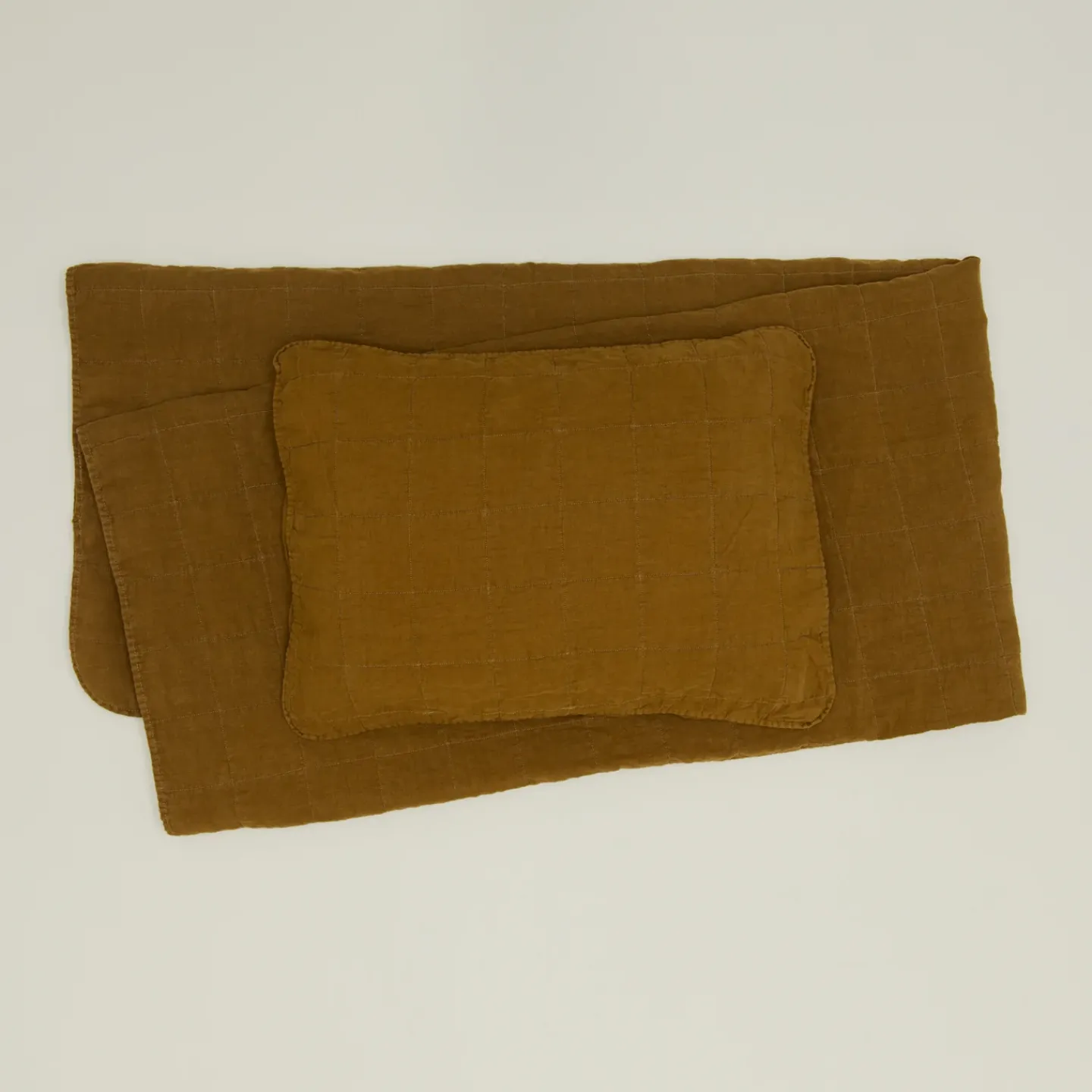 Hawkins New York Blankets & Quilts^Simple Linen Quilt