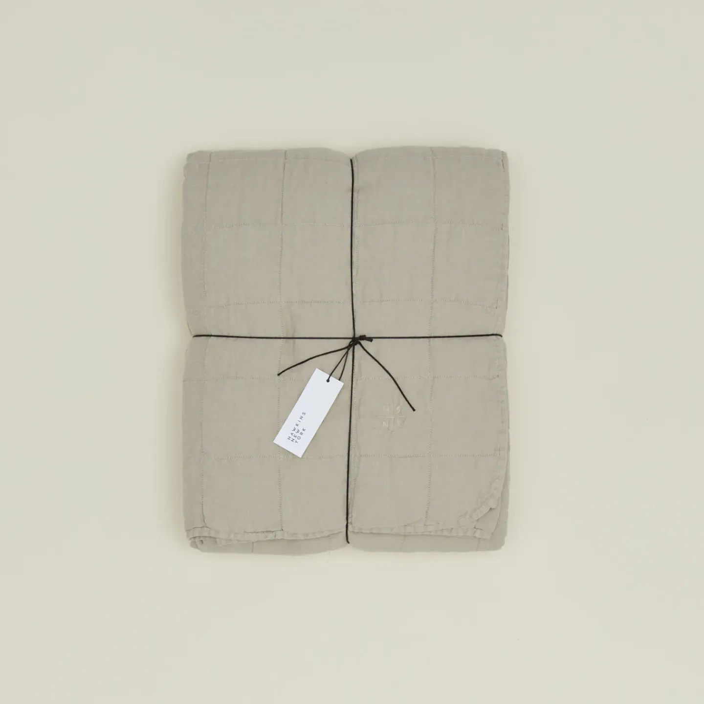 Hawkins New York Blankets & Quilts^Simple Linen Quilt