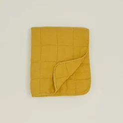 Hawkins New York Throws^Simple Linen Quilted Throw