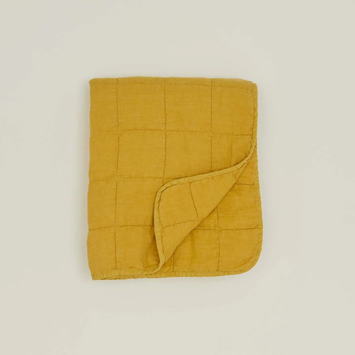 Hawkins New York Throws^Simple Linen Quilted Throw