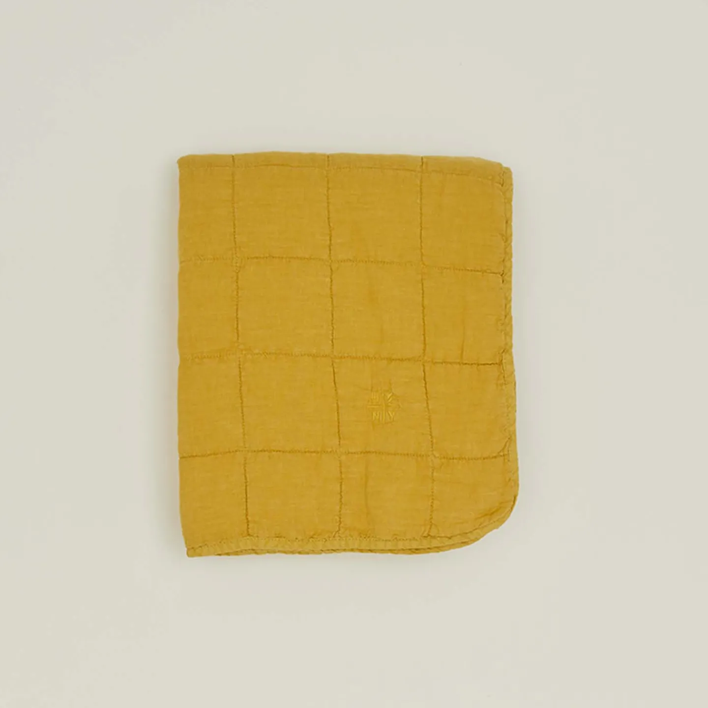 Hawkins New York Throws^Simple Linen Quilted Throw