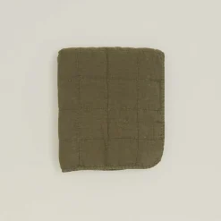 Hawkins New York Throws^Simple Linen Quilted Throw