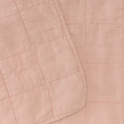 Hawkins New York Throws^Simple Linen Quilted Throw