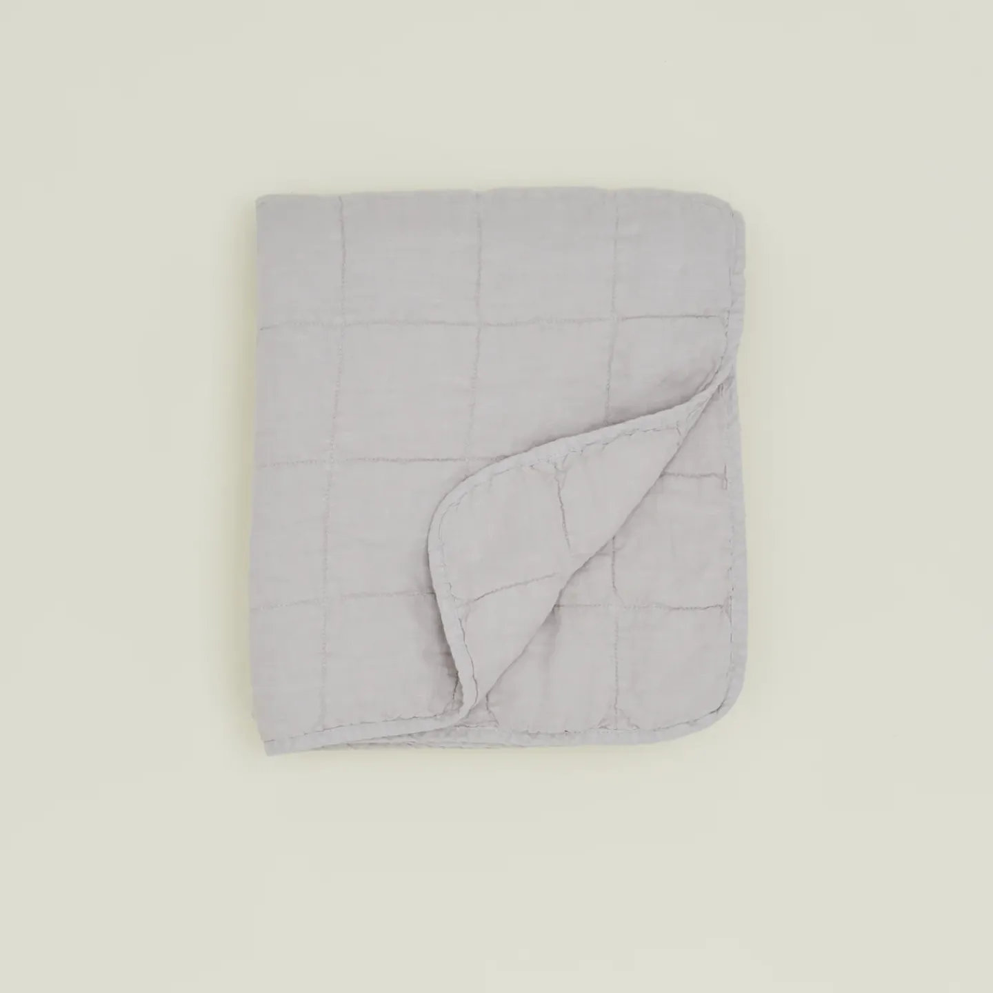 Hawkins New York Throws^Simple Linen Quilted Throw