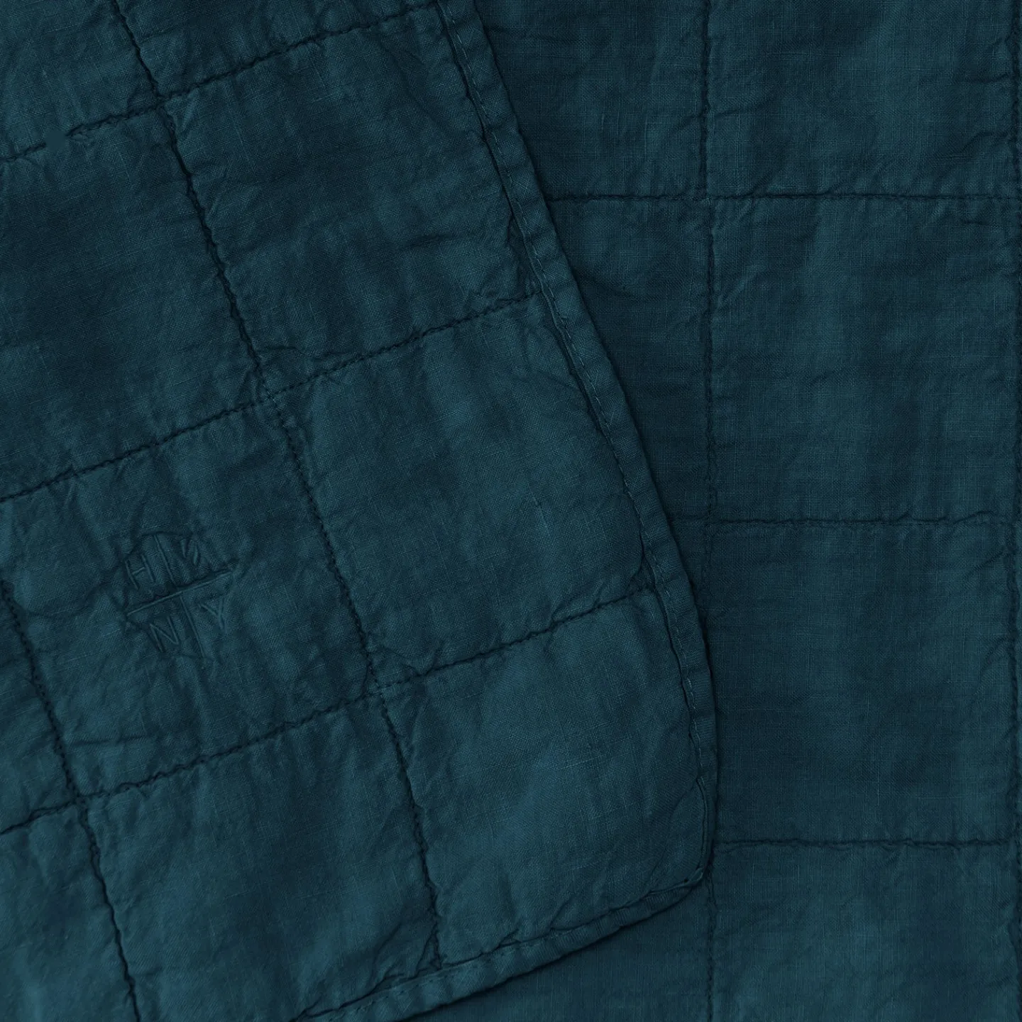 Hawkins New York Throws^Simple Linen Quilted Throw