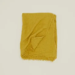 Hawkins New York Throws^Simple Linen Throw